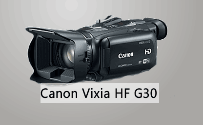 The best consumer camcorder Canon VIXIA HF G30