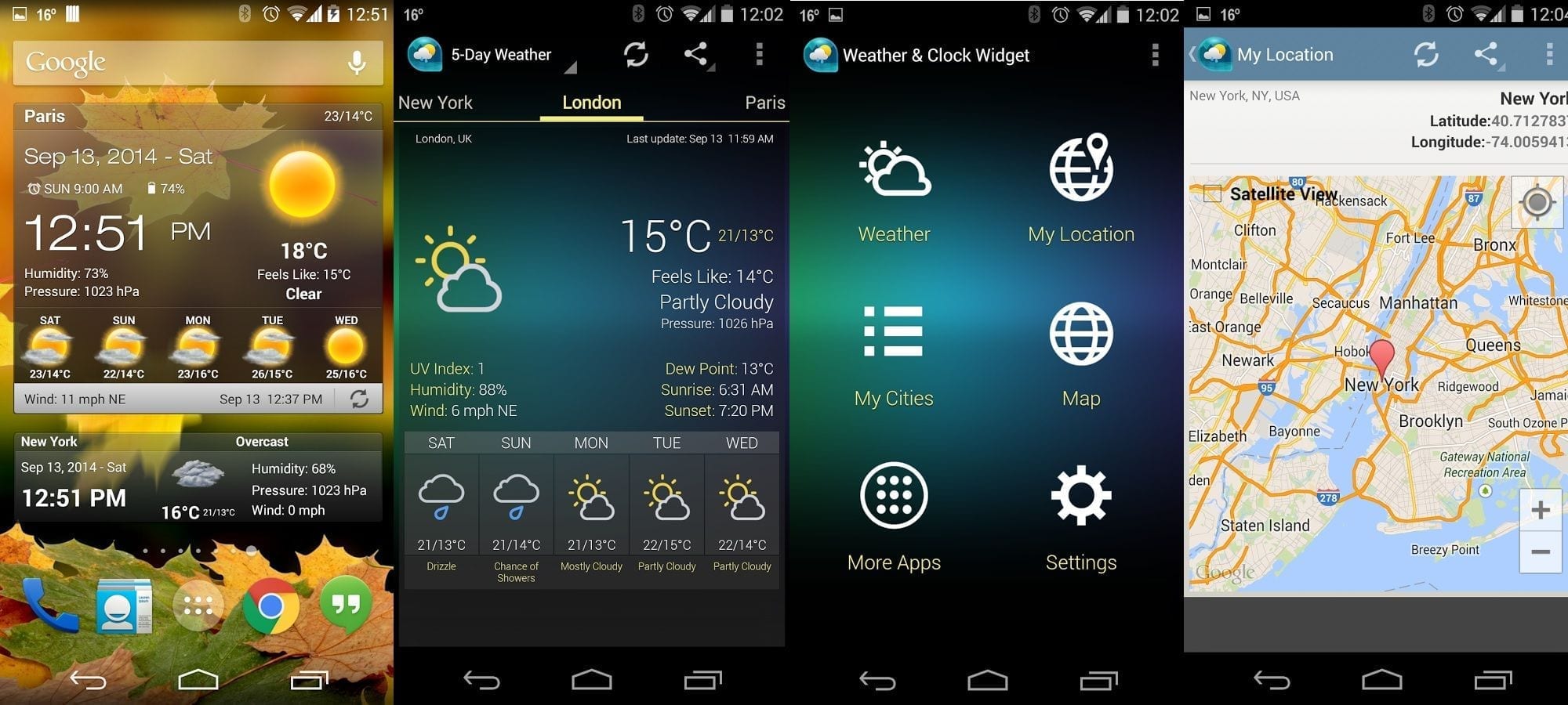 Best Android Weather Widget App
