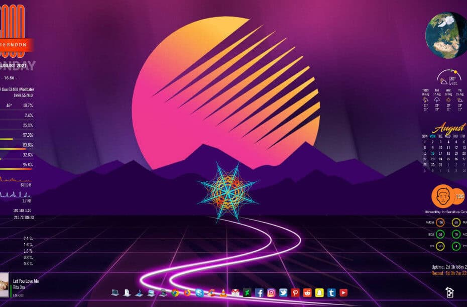 Kurugin Rainmeter